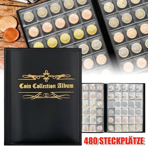 480 taschen münzalbum münzen - münzalbum,