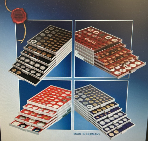 Lindner münzboxen klarglas - lindner,