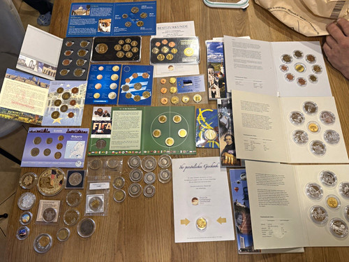 Konvolut euro münzen - konvolut, euro-münzen