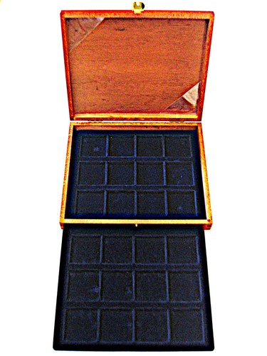 Holz münzbox mit 2 - mit,