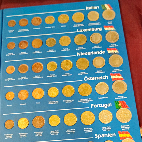Euro münzalbum sammelalbum - euro,