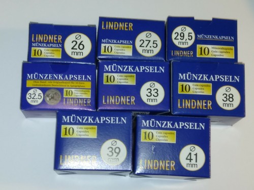 Original lindner münzkapseln - original,