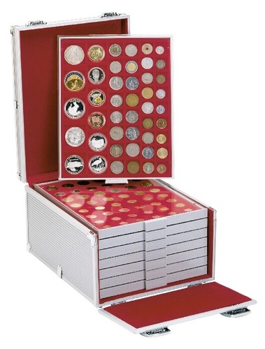 Lindner-2358-Münzboxenkoffer-