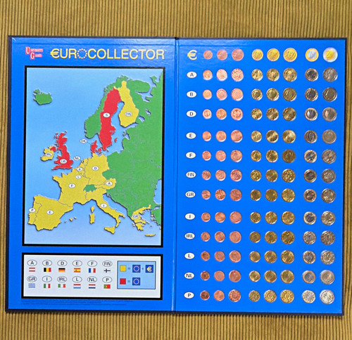 Eurocollector münzalbum - eurocollector,