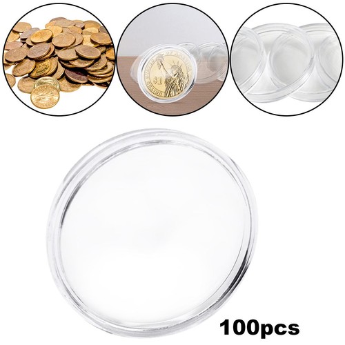 100x münzkapseln gedenkmünze - 100x,
