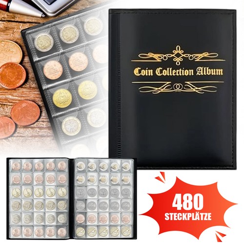 480 taschen münzenalbum - taschen,