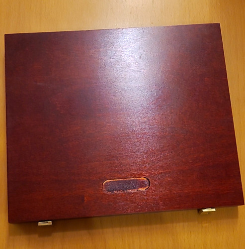 Holz münzkassette mit - münzkassette,